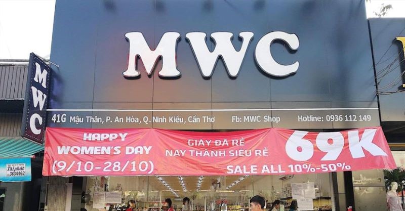Làm Bảng Hiệu Shop Giày Dép Quận 7 Thi Công Chuẩn Đẹp